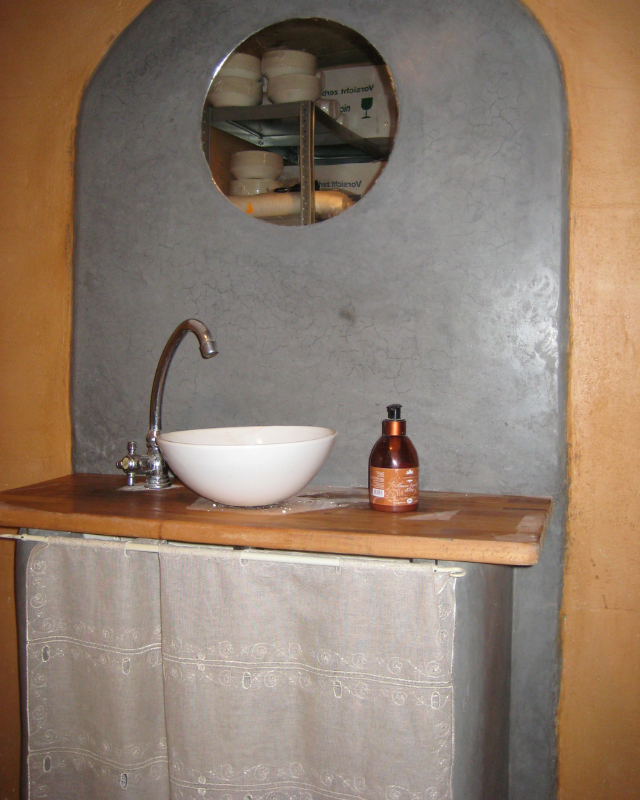 Salle de bain en tadelakt Lot Aveyron